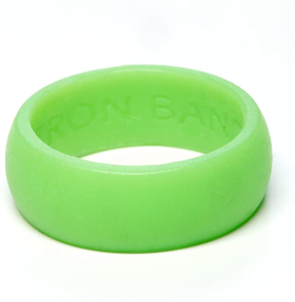 Neon green silicone ring 2025
