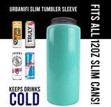 Stainless Steel Vacuum Insulated Double Walled Slim Can Cooler Parent