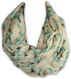 KnitPopShop Infinity Horse Scarf Circle Loop Scarves
