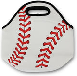 Iron Band Baseball Gift Bundle, Baseball Neoprene Lunch Bag, 2 Baseball Beer Bottle Cooler, Baseball Earrings for Sports Fan Men Women