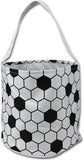 Sporty Soccer Easter Halloween Candy Basket Bucket Snack Bags Children Kids Practice