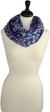 KnitPopShop Blue Aztec Scarf