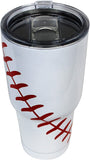 Iron Band The Ultimate Baseball Gift Bundle, 30 OZ Tumbler Cup, Neoprene Lunch Bag, 2 Beer Bottle Cooler Sleeves, for Sports Fan Men Women