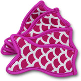 Knitpopshop Mermaid Tail Ice Pop & Popsicle Holder Sleeves- 4 Pack - 100% Neoprene Fabric