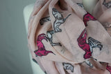 KnitPopShop Infinity Horse Scarf Circle Loop Cute
