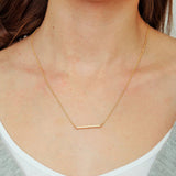 Gold Bar Necklace