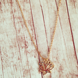 Lotus Necklace