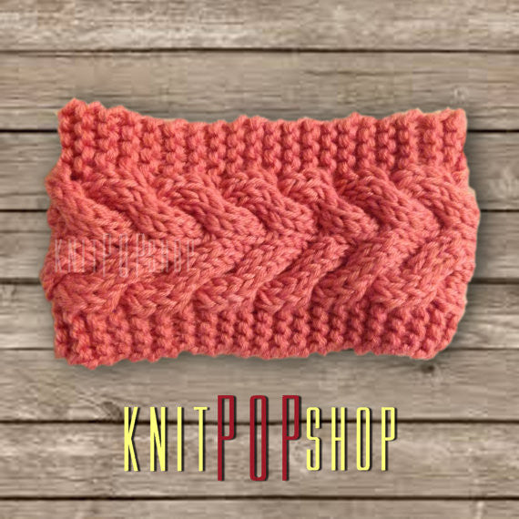 Knit Headband by KnitPoPShop