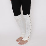 Cream Leg warmers